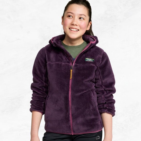 L.L.Bean Kids Hi-Pile Fleece - Picture 1 of 8